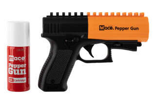 Mace Pepper Gun 2.0 has an integrated Picatinny rail